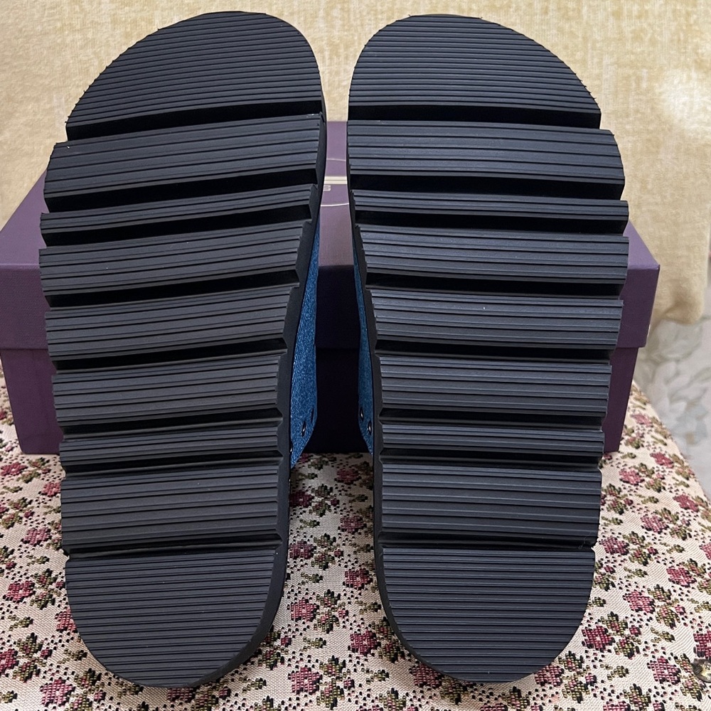Jon Josef BOLD Blue Suede Sandal- made in Italy - Picture 5 of 7